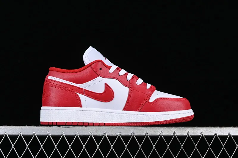 All categories Air Jordan Jordan series basketball shoes Air Jordan 1 Low G version pure original Air Jordan 1 Low SE AJ1 Joe 1 white and red low-top cultural casual sneakers 553560-611